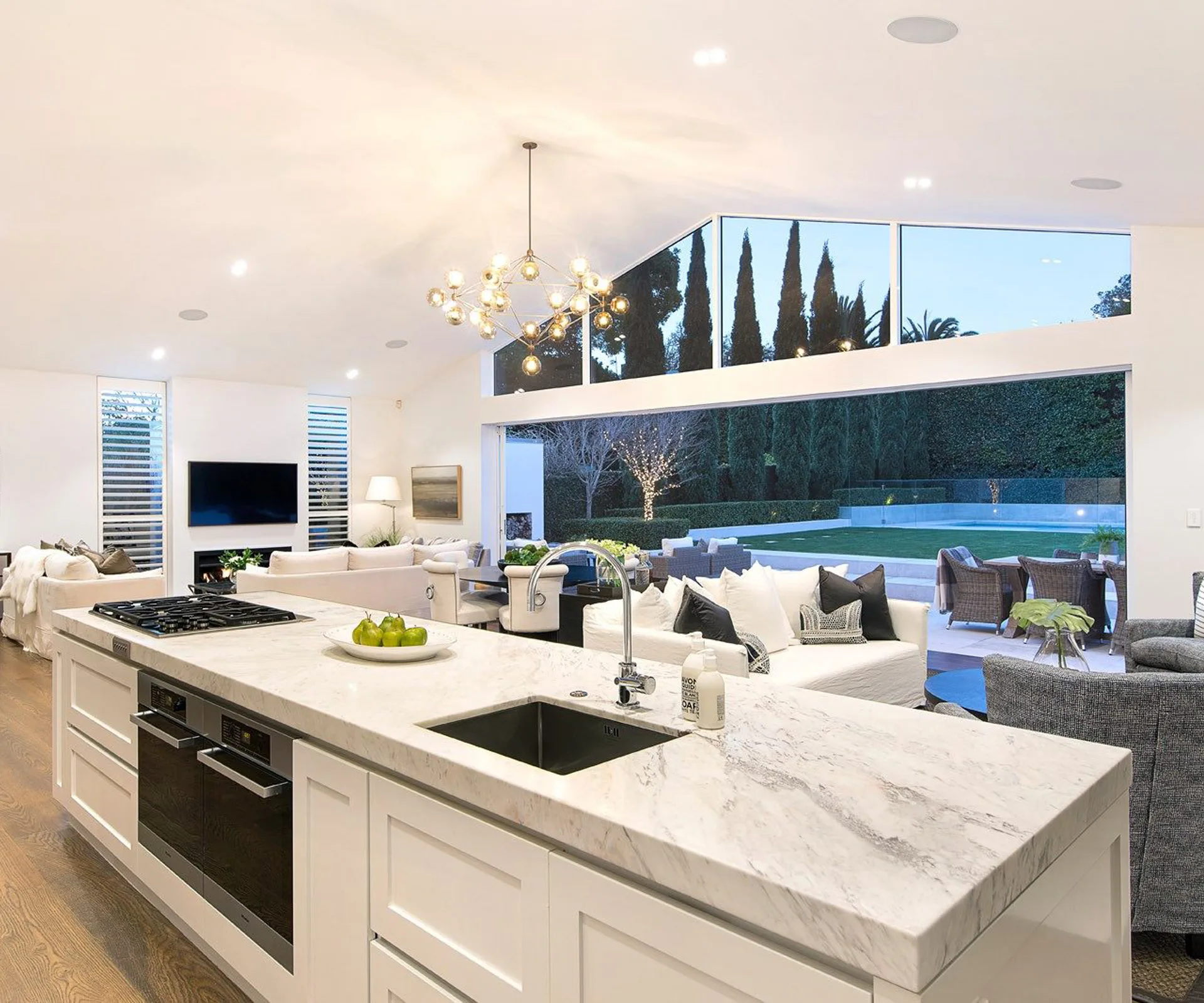 This immaculately designed Remuera home offers an enviable lifestyle