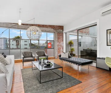 This converted warehouse in Morningside comes with two apartments