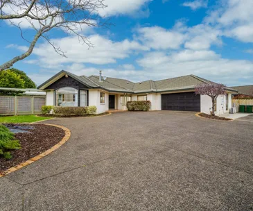 This low-maintenance Dannemora home promises functional family living