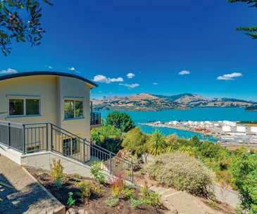 This townhouse in Lyttelton has the most incredible harbour views