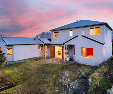 Soak up the spectacular mountain views from this Queenstown Hill home