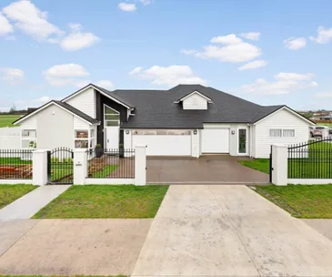 This impressive Pukekohe home has everything a family needs