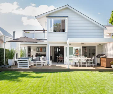 This home’s tropical garden is made for outdoor entertaining