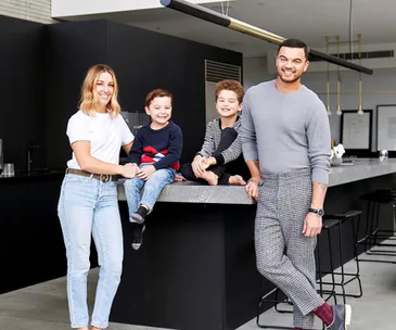 Guy Sebastian’s stylish, fully voice-automated Sydney home