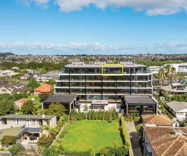 Exceptional views and modern living await at this Mission Bay apartment