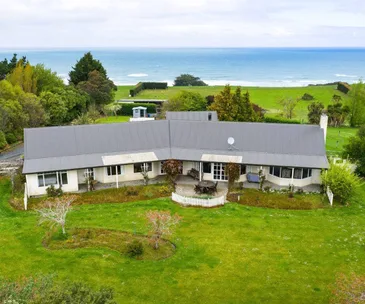 Live the good life and enjoy sea views in this lifestyle block for sale