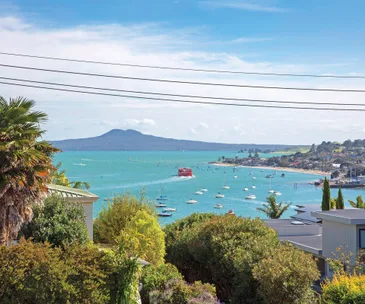 SOLD: This smart Bucklands Beach home enjoys uninterrupted views of Rangitoto