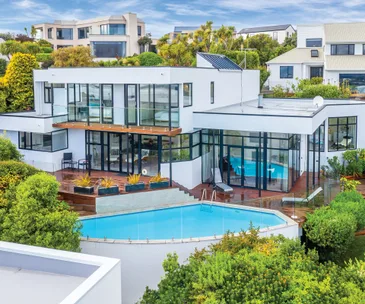 Live the ultimate summer dream in this impressive Christchurch home
