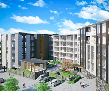 This elegant Newmarket development promises luxurious city fringe living