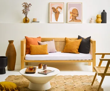 2 ways to give cane and rattan furniture a modern look in your home