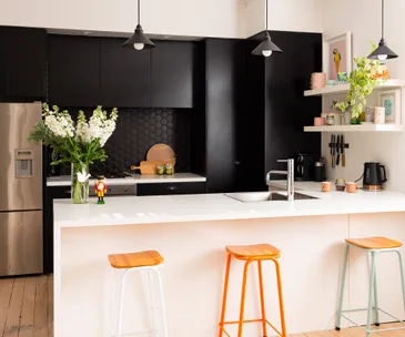 Inside a renovated bungalow where Christmas means colour