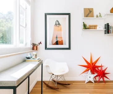 This colourful Wellington home has the cutest yellow front door