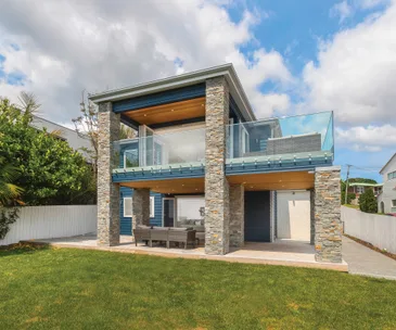 Enjoy cutting edge luxury with sea views at this Murrays Bay home