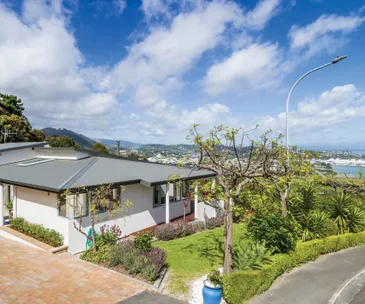 This cosy Nelson home for sale offers great views from a superb location