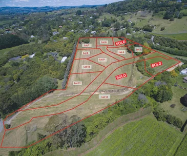 Build your dream home on one of these Te Puna lifestyle sections for sale
