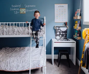 A blue Oamaru home is the third Resene Colour Home Awards finalist