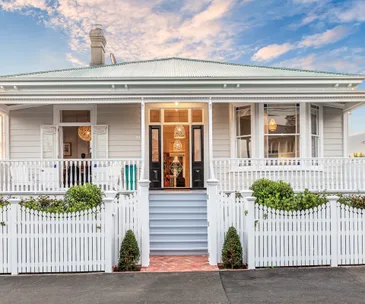 This iconic Devonport villa for sale offers immaculate family living
