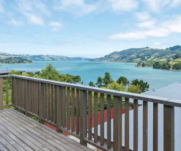 Enjoy breathtaking views from this townhouse in Port Chalmers