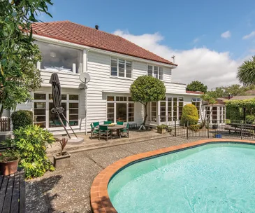 This elegant Christchurch home comes with a fully self-contained studio
