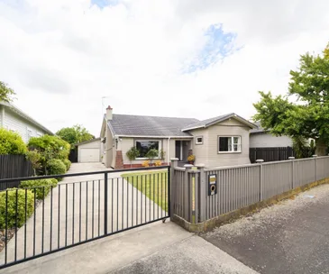This character home in Palmerston North comes with income potential