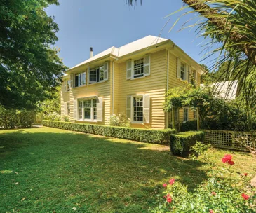 This stately five-bedroom home is one of Manawatu’s hallmark residences