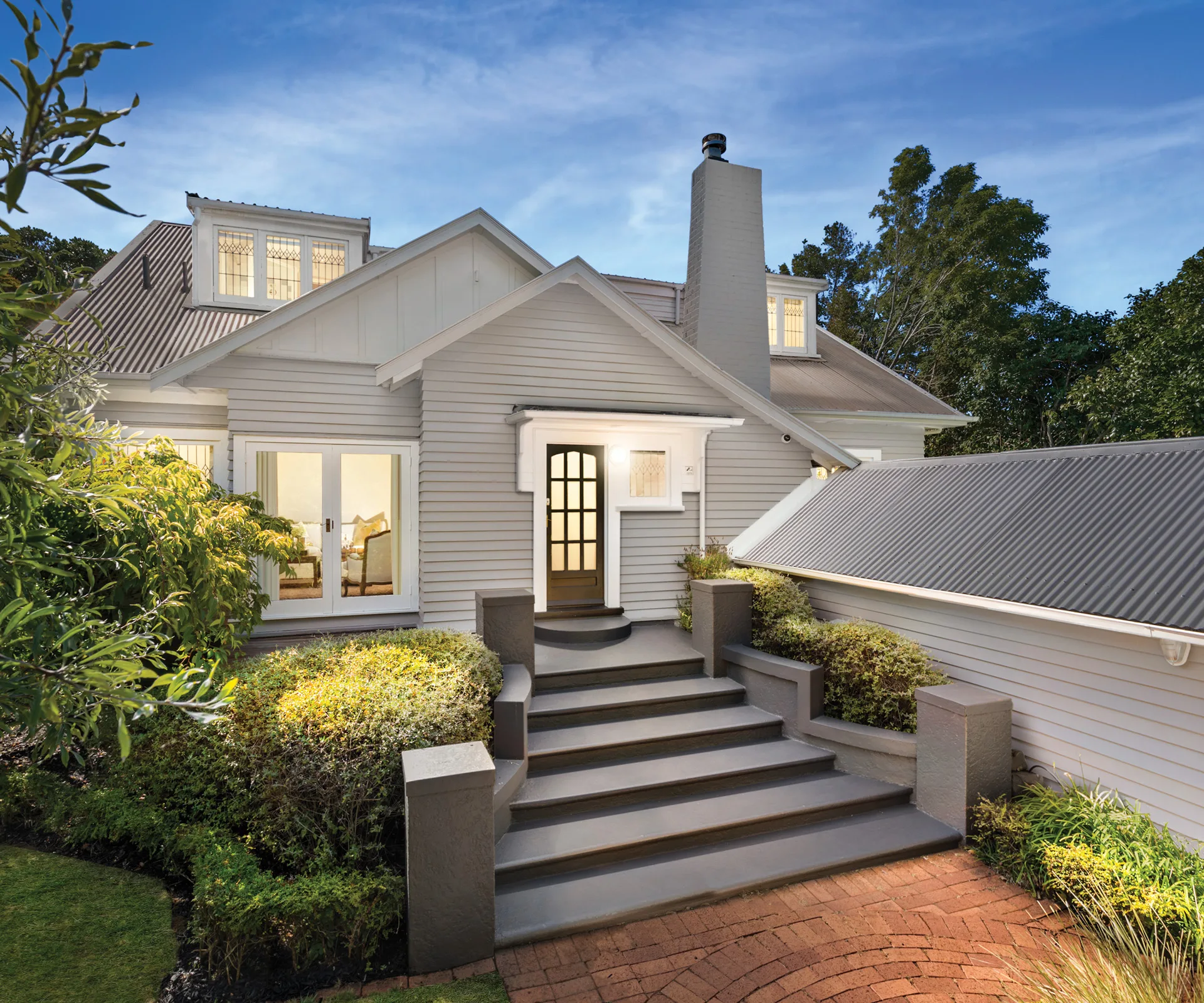 This elegant Epsom home features classic style in a double Grammar Zone