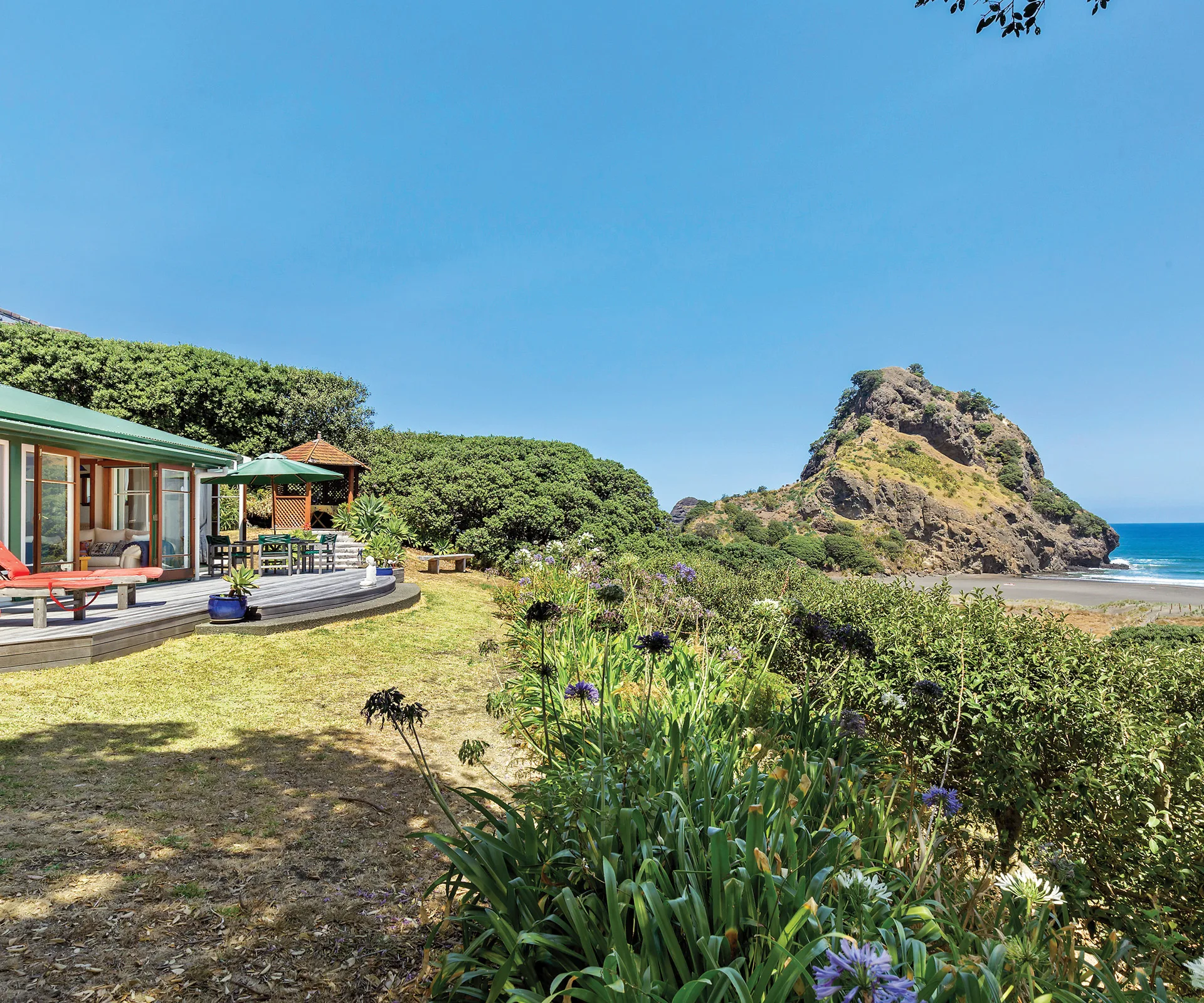 This Piha property for sale is a true slice of coastal paradise