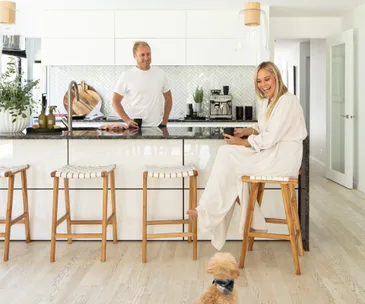How a fresh white palette and personal touches transformed this home