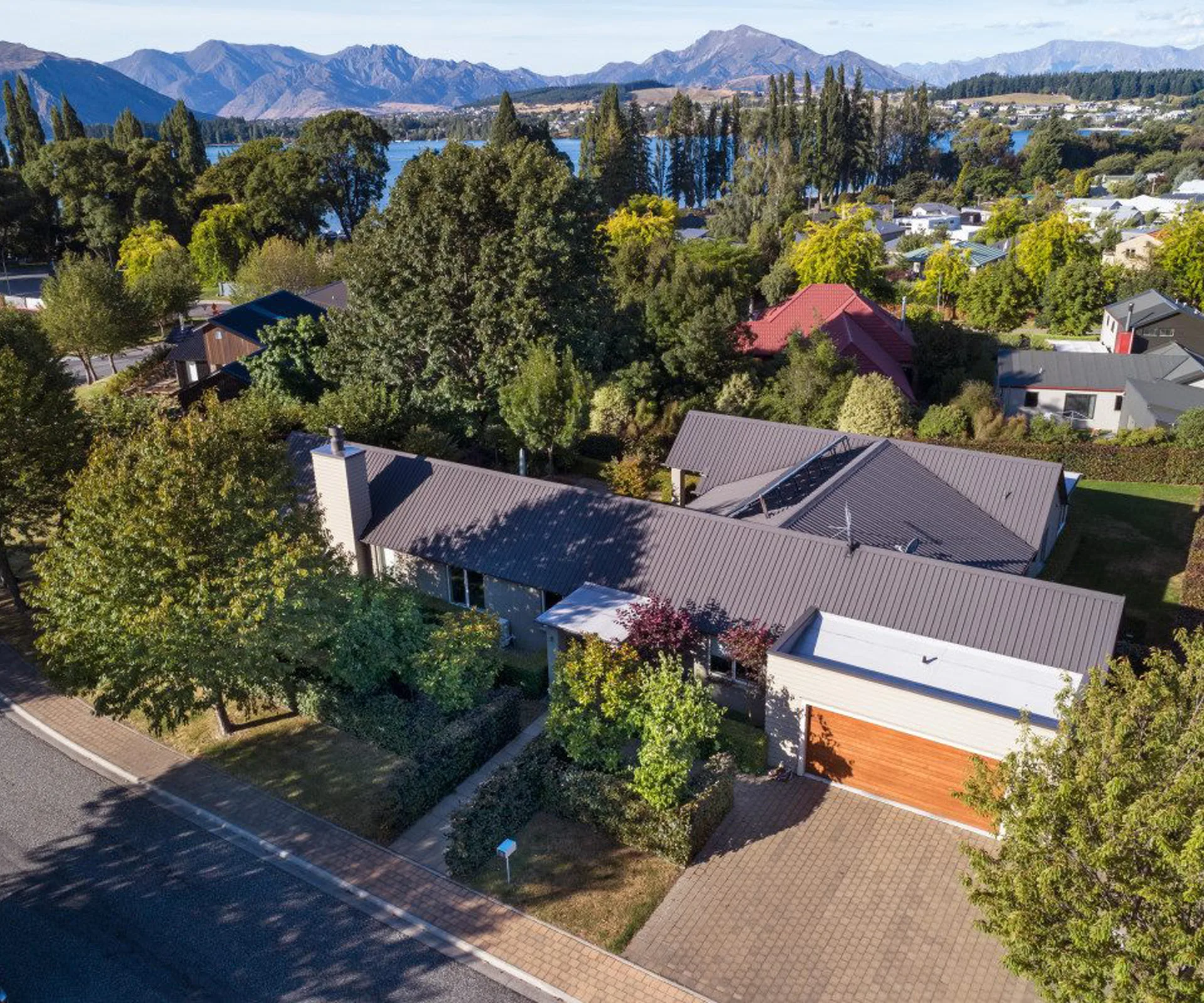 This 4-bedroom home in Wanaka is a sheltered sanctuary
