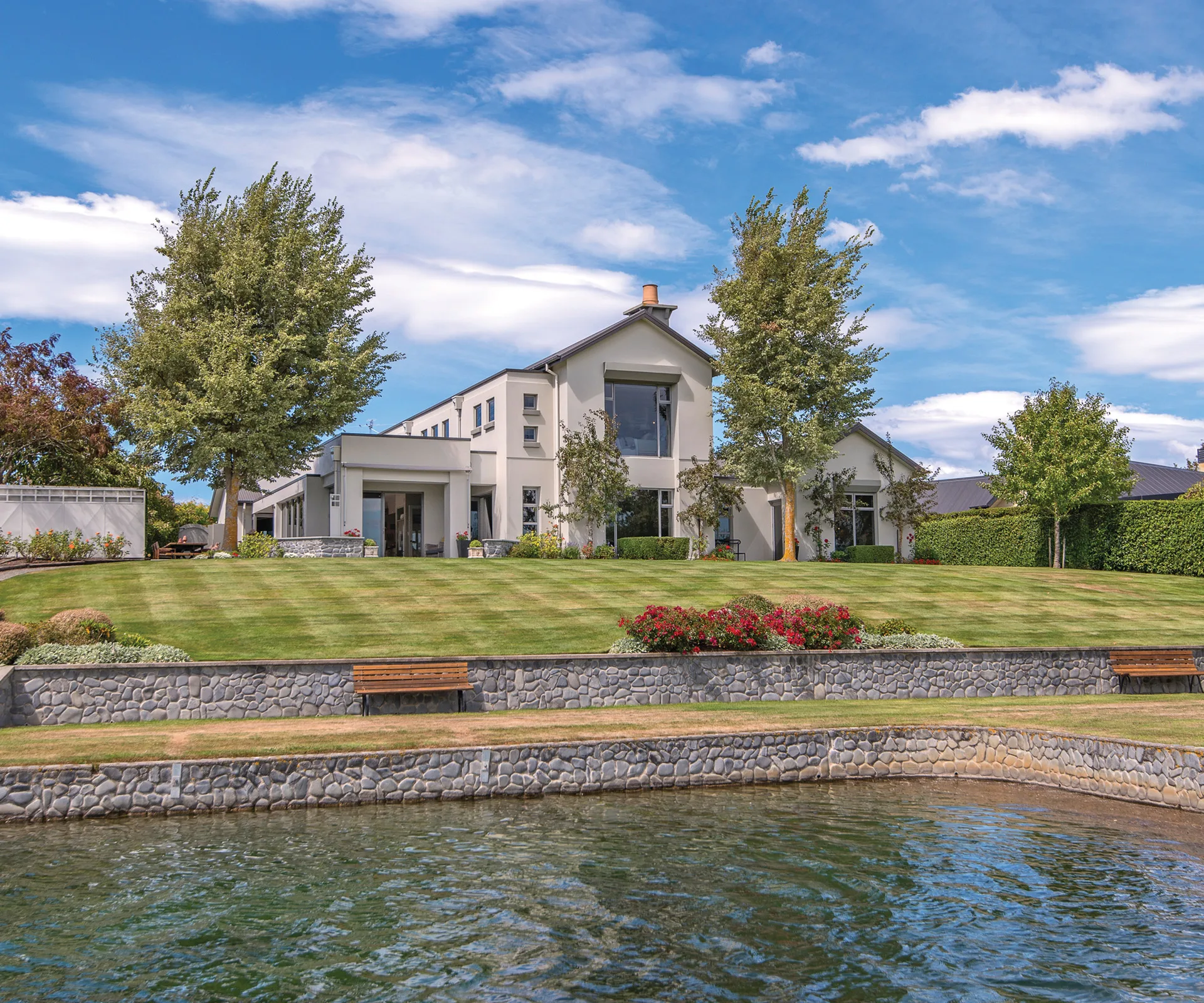 Enjoy timeless architecture and a prestigious lifestyle in this luxury property