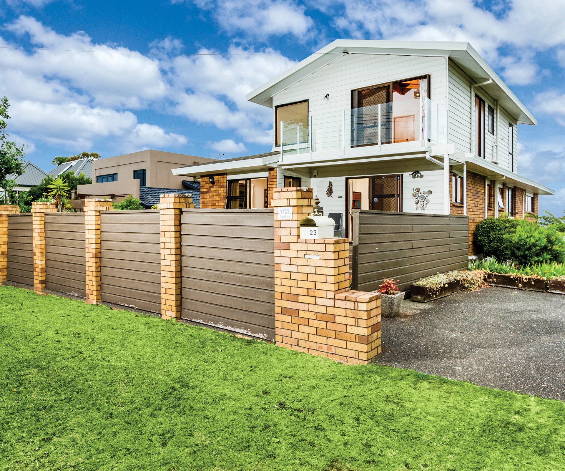 This 4-bedroom home comes with potential and stunning sea views