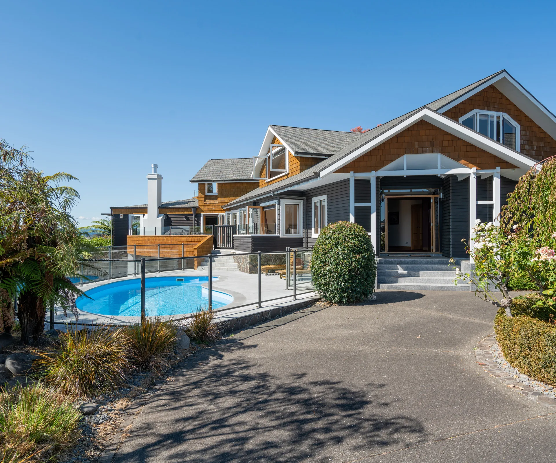 This elegant home is an entertainer’s delight on Scenic Heights