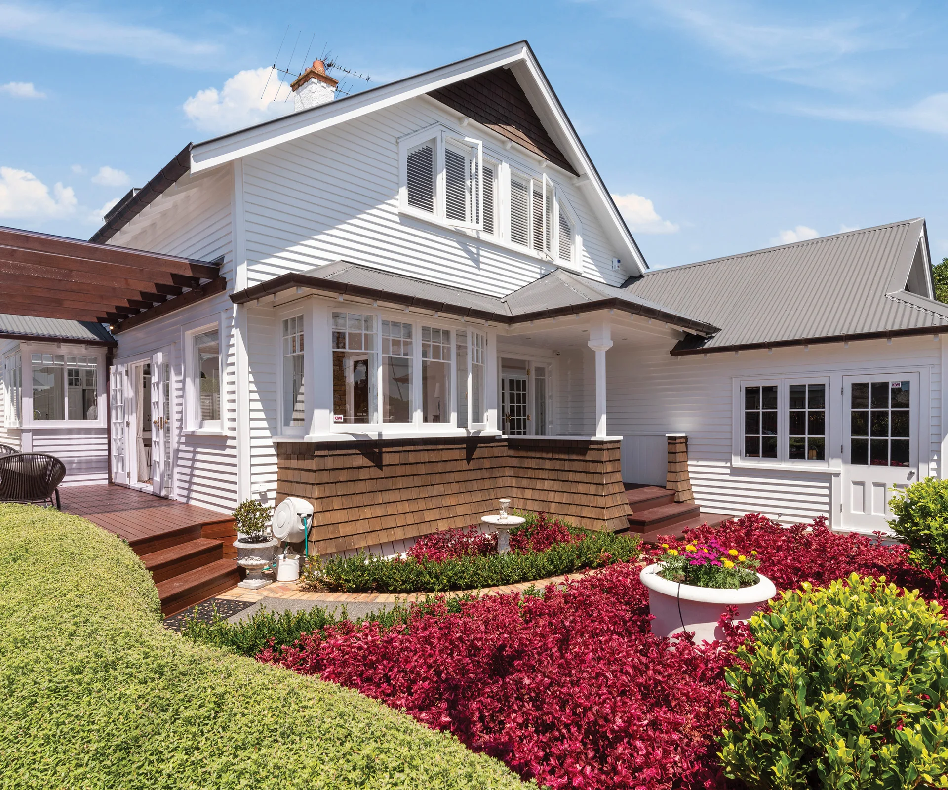 This elegant character home is just steps from Takapuna beach