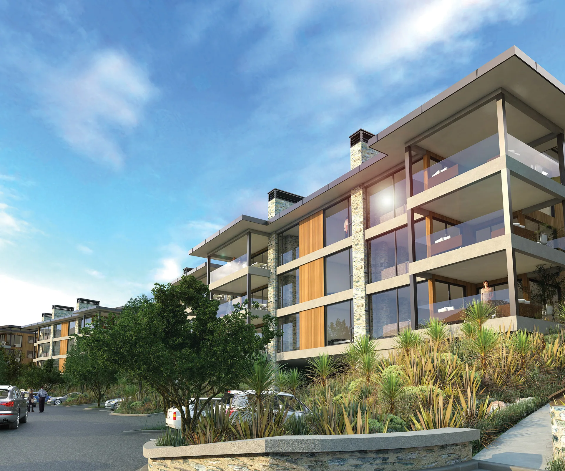 Enjoy luxury living on the Wanaka waterfront in these brand new homes