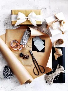 How to wrap awkwardly shaped Christmas gifts
