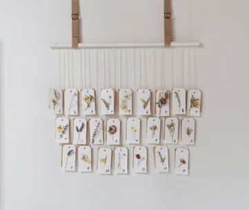 How to make Erena Te Paa’s garden seed advent calendar