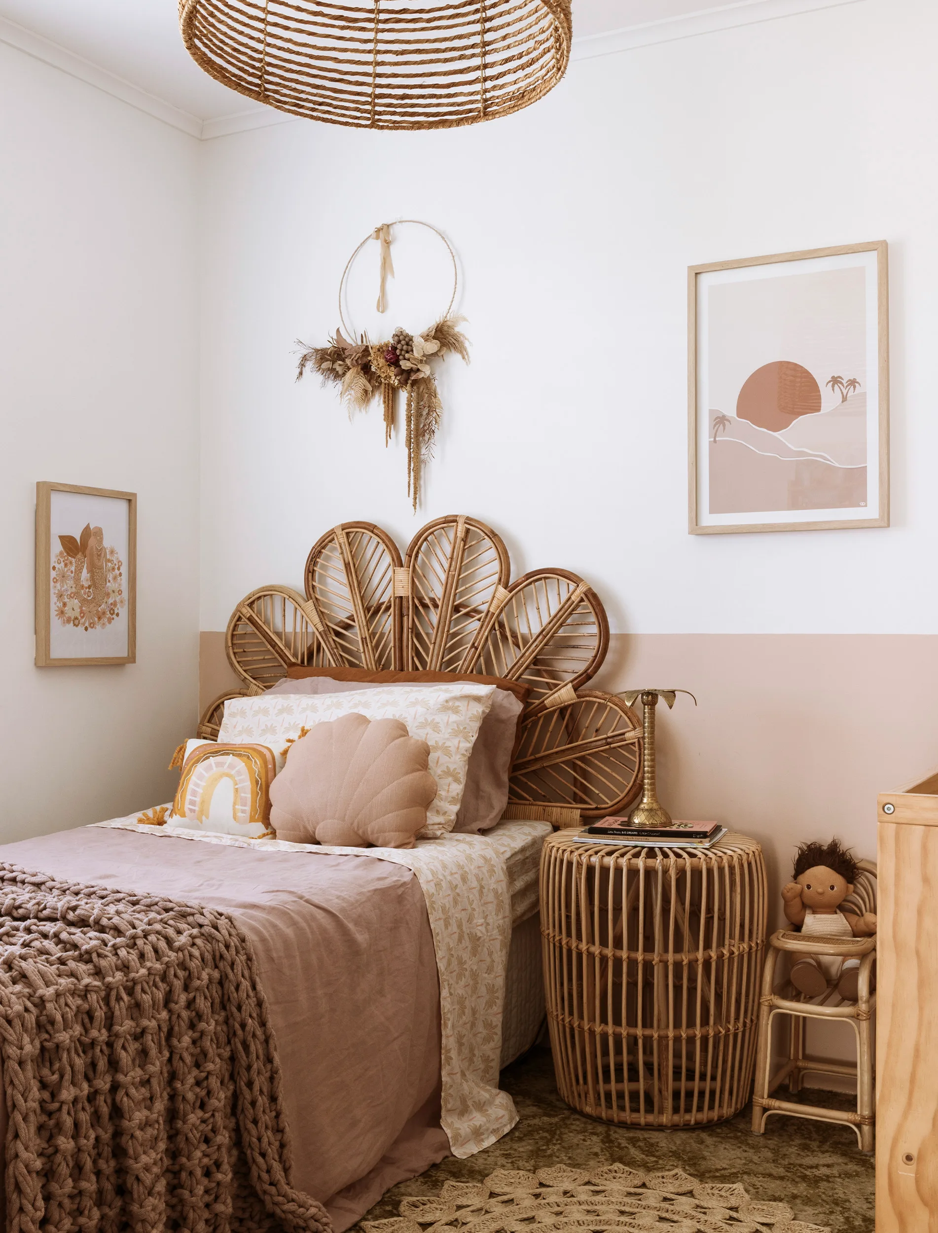50s home renovation kids bedroom