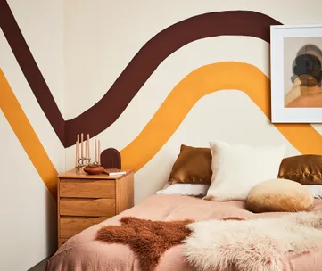 3 colourful bedroom looks and the bedside tables to match