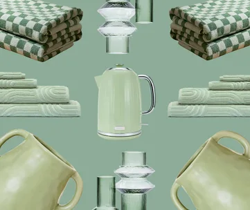 Shop stylish green homewares in all shades from sage to emerald