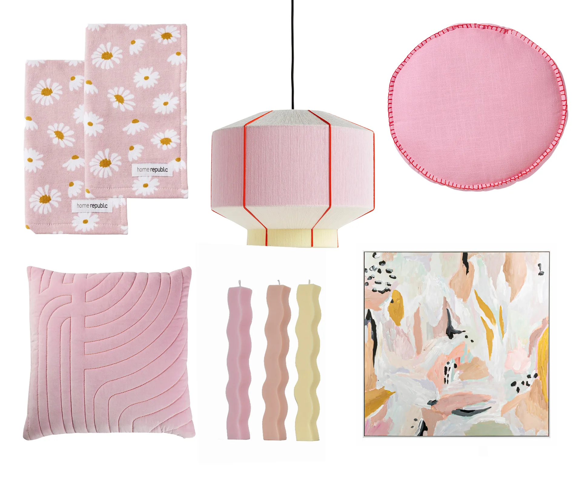 Pastel homewares
