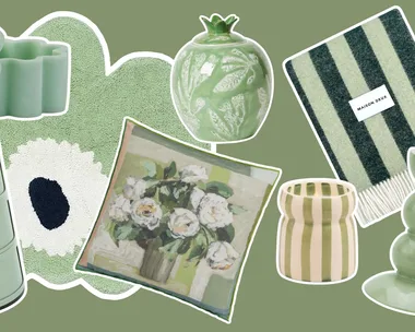 These sage green homewares are the apple of our eyes