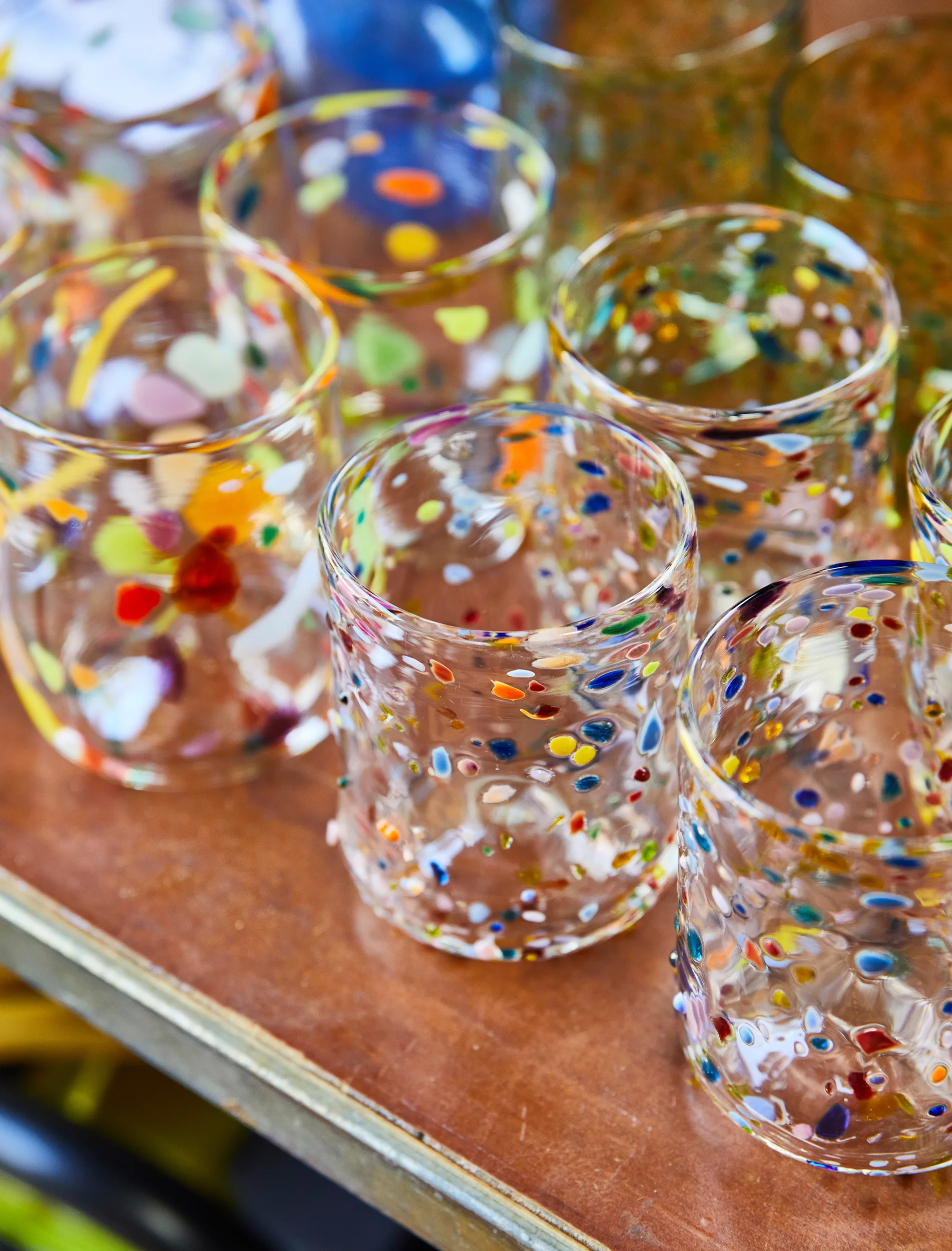 Kate Mitchell speckled tumbler