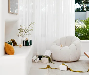 Deck the halls this year with a calming and natural Christmas style