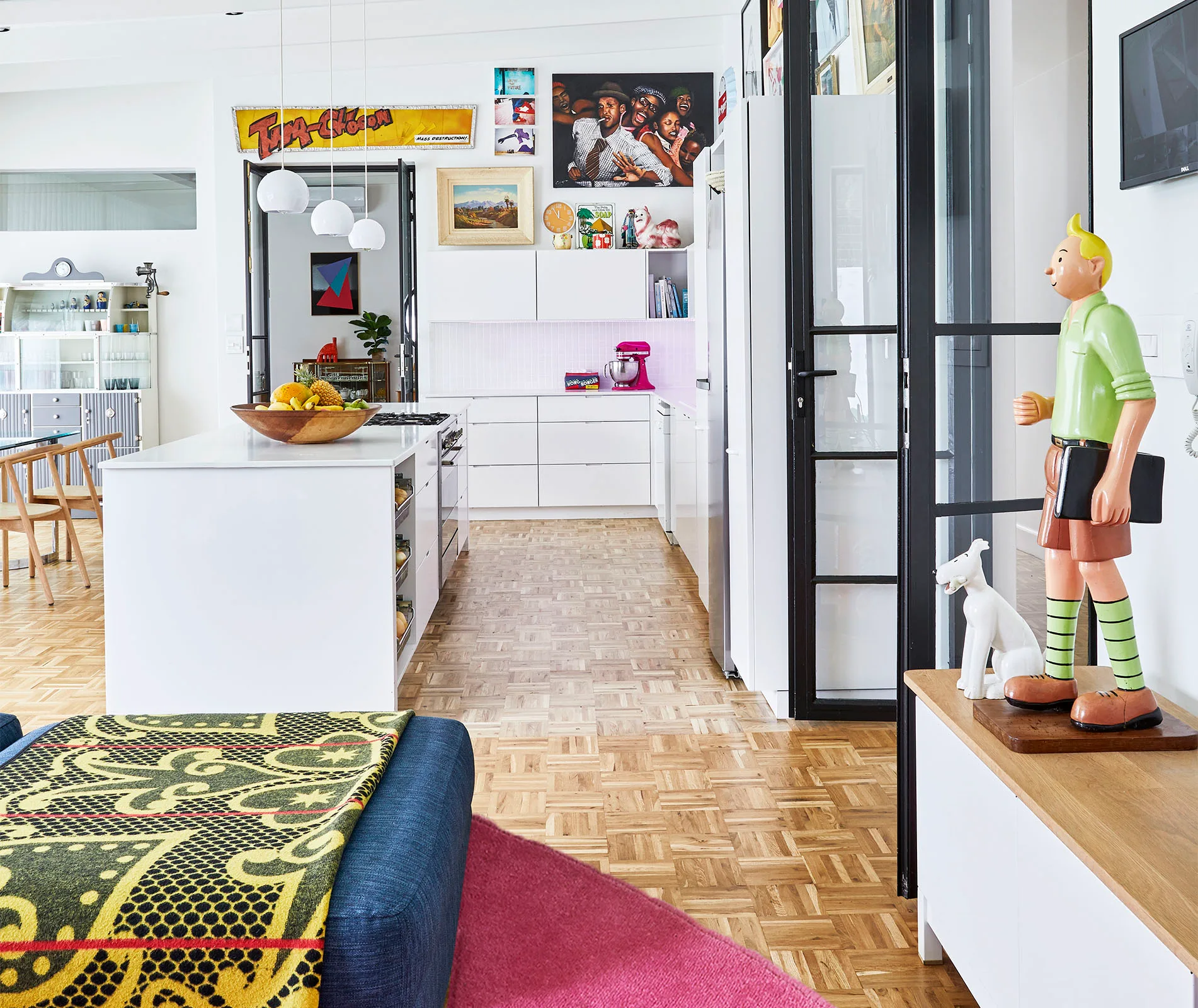 This captivating Cape Town home is filled with colour and quirk