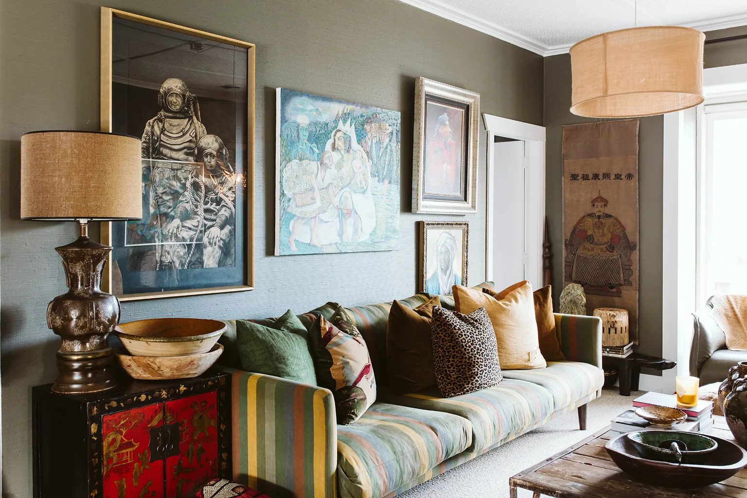 A New Plymouth interior designer's home showcases her eclectic style ...