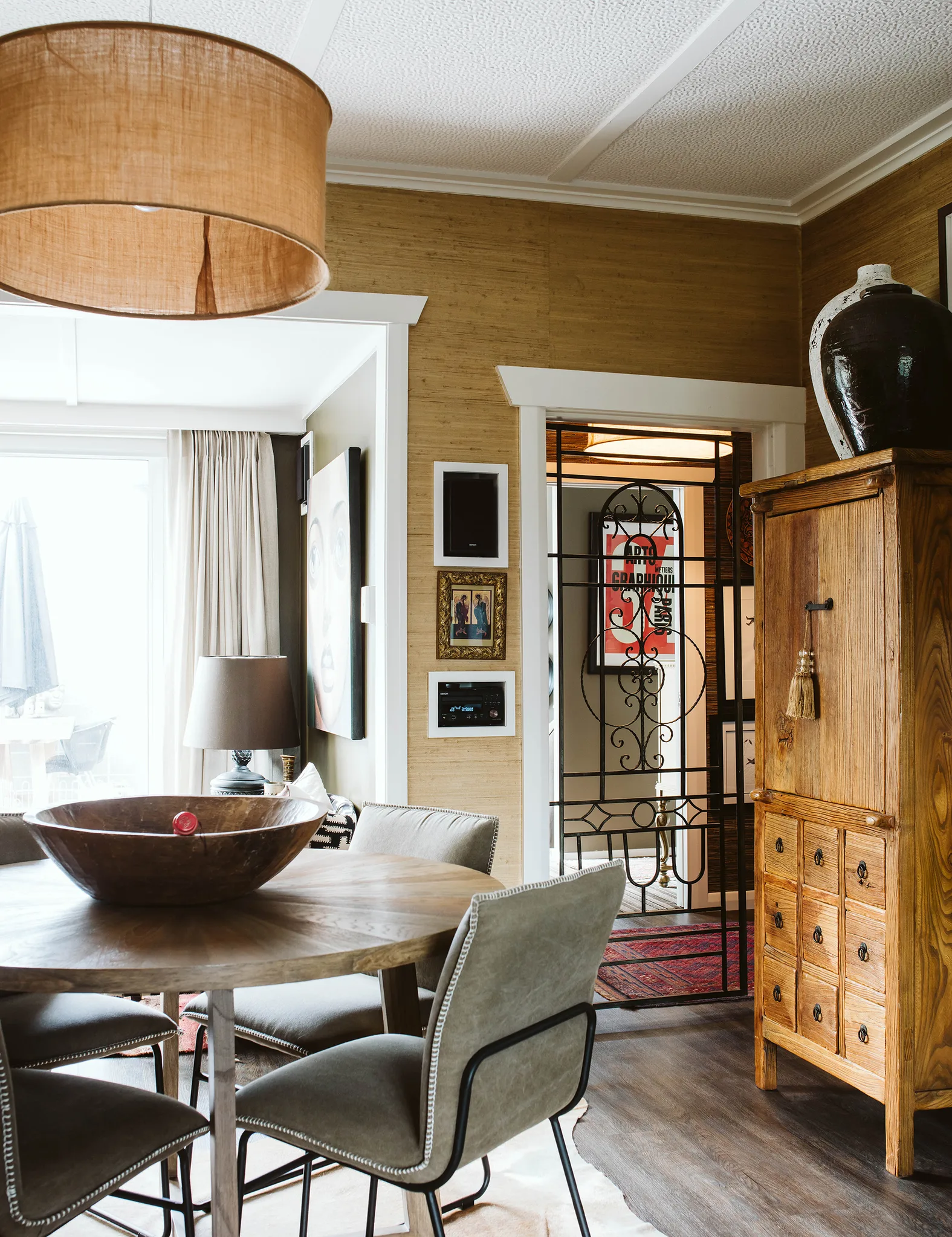 A New Plymouth interior designer's home showcases her eclectic style ...