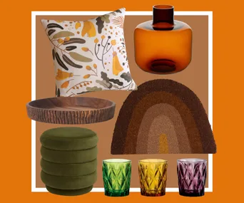Bring the warmth inside with these ’70s inspired homewares
