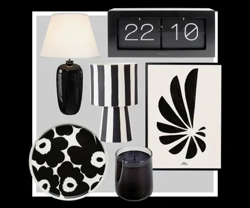 Shop these black and white homewares for monochrome lovers