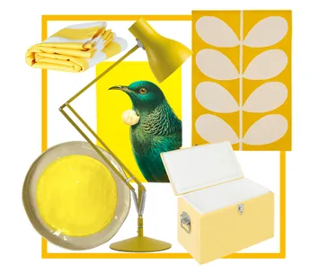 Invite sunshine inside with these yellow homewares