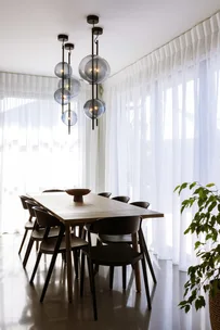 This family home has a moody, hotel vibe